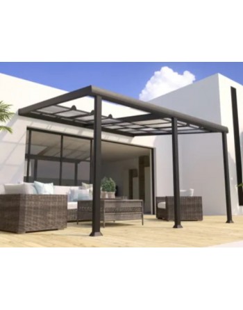 Pergola adossée en...
