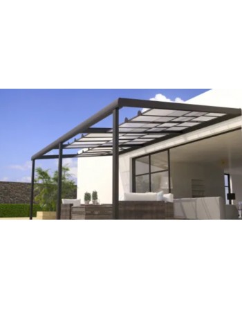 Pergola adossée en...