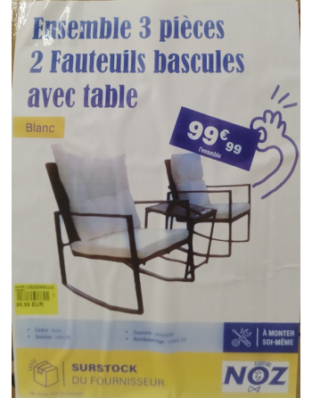 salon de jardin 3 pièces